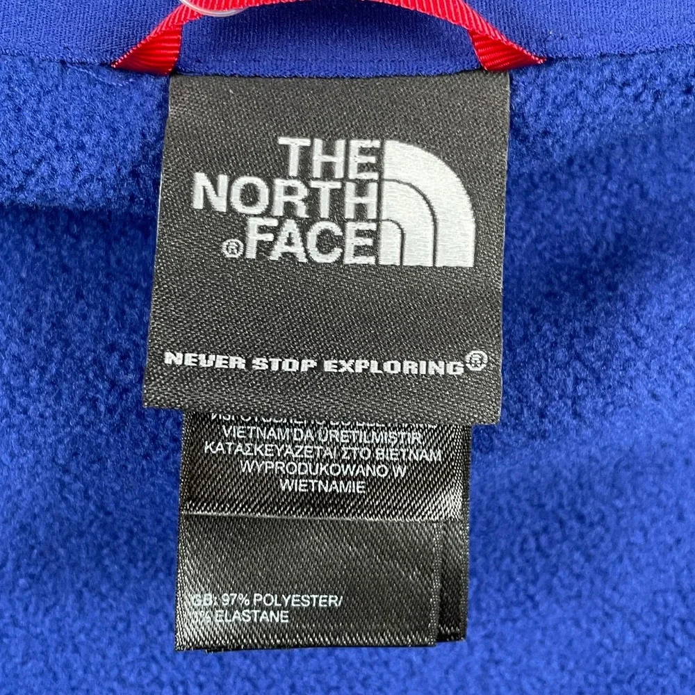 The North Face Jacket Mens XXL Blue Stealth Byron 2.0 Full Zip Fleece UPF 50